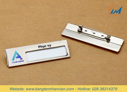 Thẻ tên, bảng tên đeo áo manager