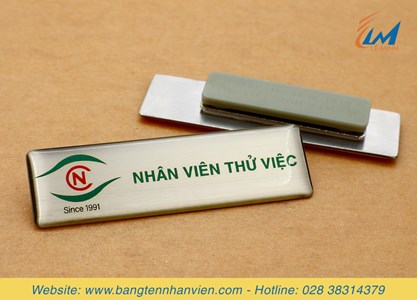 Thẻ tên cài áo Toyota