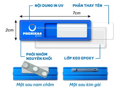 Bảng tên thay tên nhôm bt21