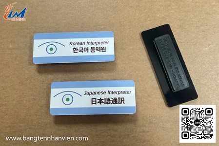 Bảng tên nhân viên KFC