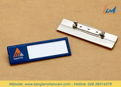 Thẻ tên, bảng tên đeo áo manager