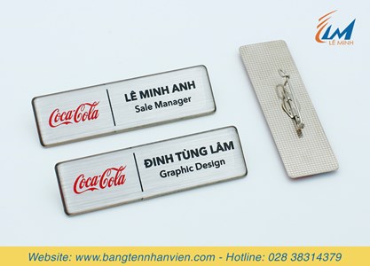 Bảng tên cài áo Suzuki