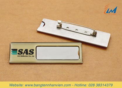 Thẻ tên cài áo mỳ cay Seoul