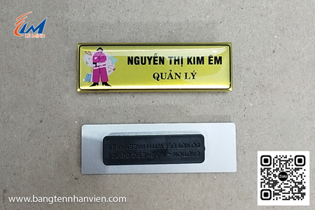 Thẻ tên cài áo Toyota